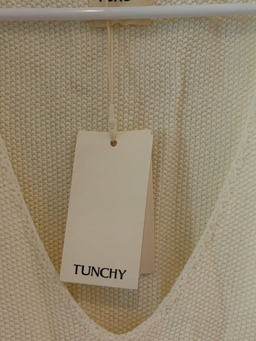 Tunchy White Josie Knitted Mini Dress Size M NWT - Picture 4 of 6